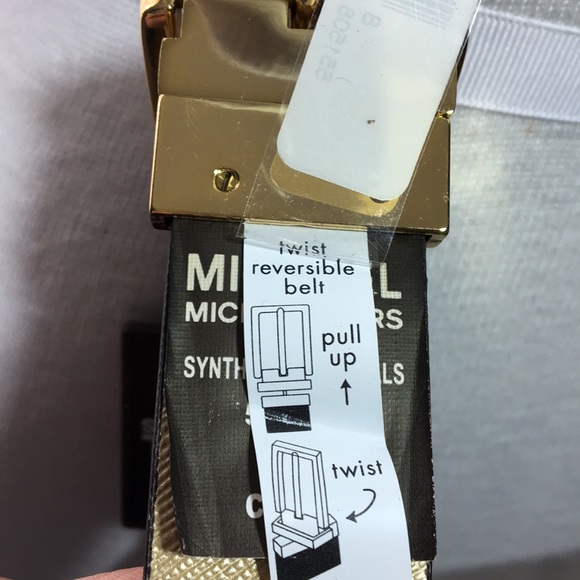 🎁SOLD! Michael Kors MICHAEL Belt Small NWT - Picture 4 of 8